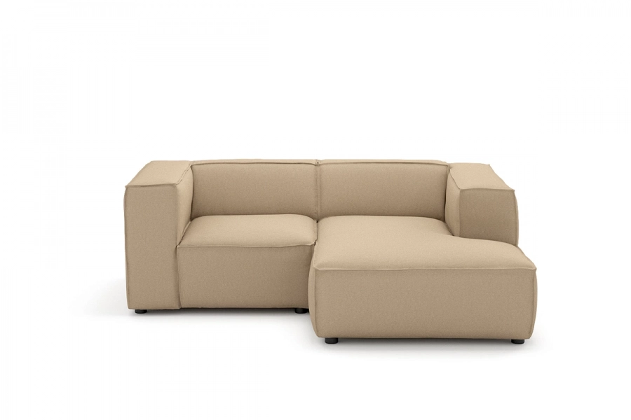 Model MODULARIS WB (wysoki bok) - Modularis WB sofa 1,5 osobowa + longchair prawy